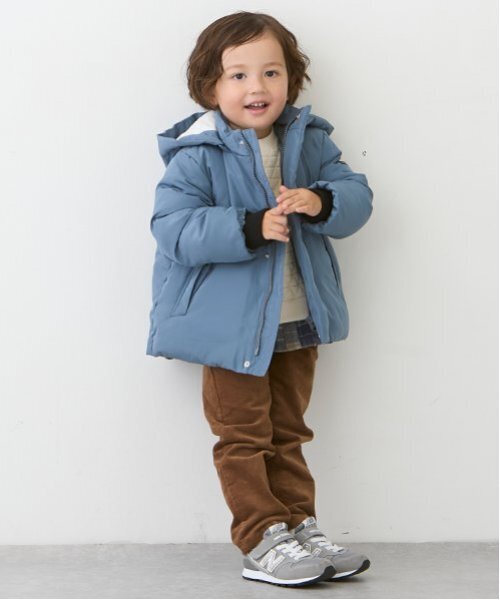 petit main（プティマイン）の「ダウンジャケット（ダウンジャケット/コート・キッズ・キャメル/ブルー/ネイビー・90cm/80ｃｍ/130cm/120cm/100cm/110cm）」の14枚目の写真
