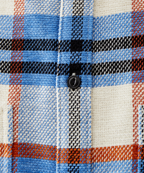 B.C STOCK（ベーセーストック）の「モールチェックリラックスシャツ（シャツ/ブラウス・メンズ・ブルー系その他/ブラウン/グリーン・MEDIUM/LARGE）」の21枚目の写真