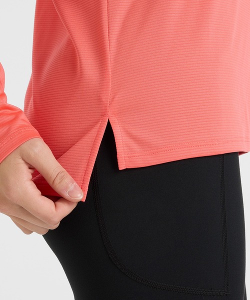 NEW BALANCE(ニューバランス)の「Sport Essentials ロングスリーブTシャツ(Tシャツ/カットソー・レディース・ローズ・LARGE/MEDIUM/SMALL)」の5枚目の写真