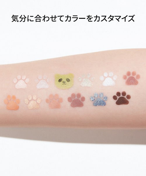 PERFECT DIARY(パーフェクト ダイアリー)の「エクスプローラ 12色動物アイシャドウパレット(アイシャドウ・レディース・パンダ/ラッキーラビット/ロースピンク/オオカミ・FREE)」の7枚目の写真