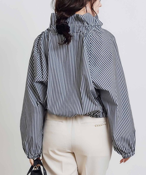 PICCIN（ピッチン）の「ザビエルストライプブラウス（シャツ/ブラウス・レディース・ホワイト系その他/ブルー系その他/ブラック系その他・M）」の18枚目の写真