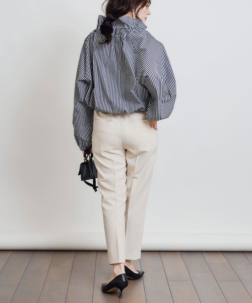 PICCIN（ピッチン）の「ザビエルストライプブラウス（シャツ/ブラウス・レディース・ホワイト系その他/ブルー系その他/ブラック系その他・M）」の21枚目の写真