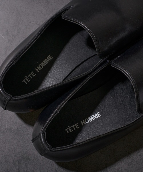 TETE HOMME(テットオム)の「【WEB限定】オペラシューズ / スリッポン(スリッポン・メンズ・キャメル/ブラック/ダークブラウン・X-LARGE/LARGE/MEDIUM/SMALL)」の13枚目の写真