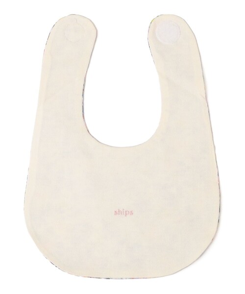 SHIPS（シップス）の「SHIPS KIDS:フラワー リバーシブル スタイ（スタイ/よだれかけ・キッズ・ブルー系その他/ピンク・ONE SIZE）」の3枚目の写真