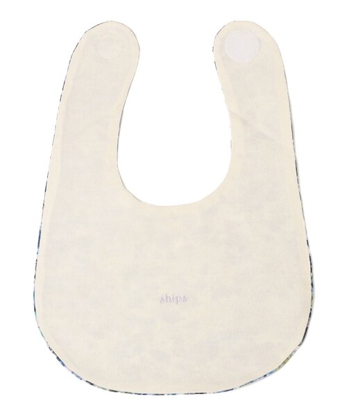 SHIPS（シップス）の「SHIPS KIDS:フラワー リバーシブル スタイ（スタイ/よだれかけ・キッズ・ブルー系その他/ピンク・ONE SIZE）」の4枚目の写真