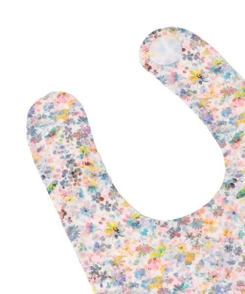 SHIPS（シップス）の「SHIPS KIDS:フラワー リバーシブル スタイ（スタイ/よだれかけ・キッズ・ブルー系その他/ピンク・ONE SIZE）」の5枚目の写真