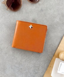 An+u（アンユー）の「レザー二つ折りウォレット（財布）」