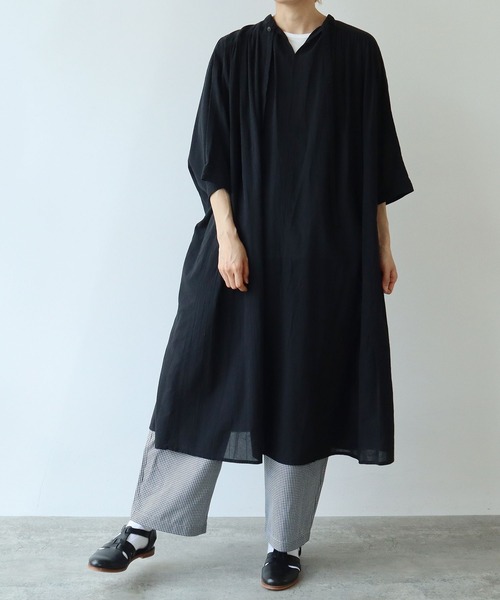 専用★今季新品★yuni コットンproduct dye 2way シャツワンピ 専用☆今季新品☆yuni コットンproduct dye 2way シャツワンピ