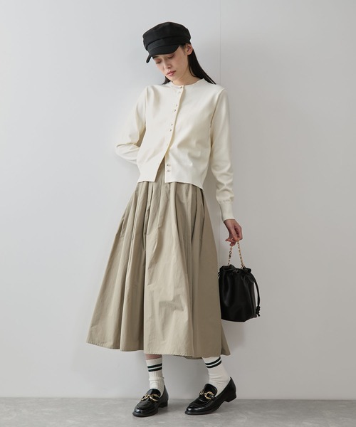 VIS(ビス)の「【洗える】ダブルハートボタンカーディガン(カーディガン/ボレロ・レディース・ターコイズブルー/ブラック/イエロー系その他/ホワイト・FREE)」の19枚目の写真