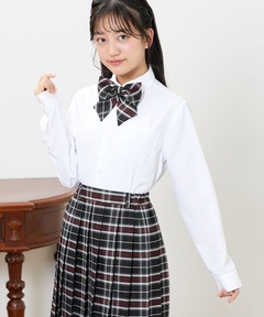 TRAVAS TOKYO/トラバス トーキョー パンクスネクタイ半袖シャツ　シロ TRAVAS TOKYO ブラウス シャツ 「TRAVAS TOKYO/トラバス