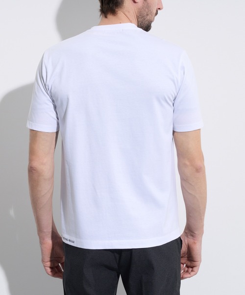 HIDEAWAYS NICOLE（ハイダウェイニコル）の「激シルケットVネック半袖Ｔシャツ（Tシャツ/カットソー・メンズ・ネイビー/ピンク/オフホワイト/ブラック・X-LARGE/XX-LARGE/LARGE/MEDIUM）」の11枚目の写真