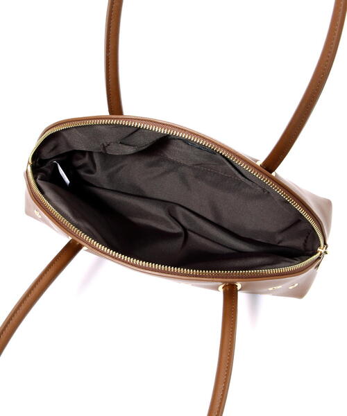 NATURAL BEAUTY BASIC（ナチュラルビューティーベーシック）の「◇【Oggi掲載】MINIアイレットボストンバッグ（ボストンバッグ・レディース・ブラック/ブラウン・ﾌﾘ-）」の13枚目の写真