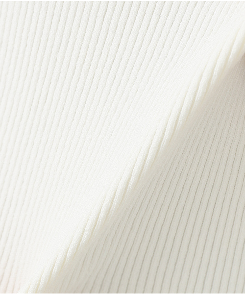 Deuxieme Classe(ドゥーズィエムクラス)の「追加*DINER RIB クルーネックプルオーバー(ニット/セーター・レディース・ホワイト/ブラック・FREE)」の21枚目の写真