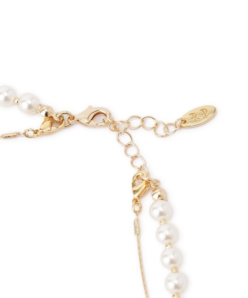 ROPE' PICNIC（ロペピクニック）の「パール×チェーン2連ロングネックレス（ネックレス・レディース・ゴールド・FREE）」の9枚目の写真