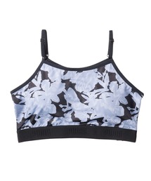 PUMA（プーマ）の「PUMA プーマ レディース ストレッチ 吸水速乾 接触冷感 紫外線対策 鉱石練り込み ハーフトップ スポーツブラ 下着（スポーツブラ）」