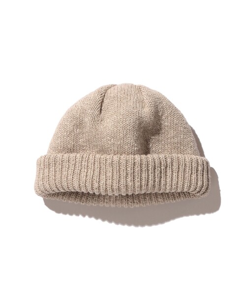 crepuscule(クレプスキュール)の「Crepuscule / Knit Cap(ニットキャップ/ビーニー・メンズ・ベージュ/ブラック・ONE SIZE)」の5枚目の写真