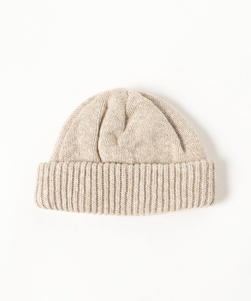 crepuscule(クレプスキュール)の「Crepuscule / Knit Cap(ニットキャップ/ビーニー・メンズ・ベージュ/ブラック・ONE SIZE)」の12枚目の写真