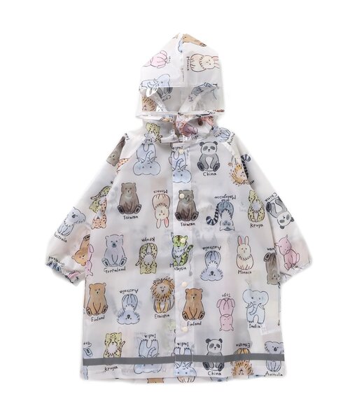 世界の国の動物柄レインコート（レインコート/ポンチョ）｜BIT'Z