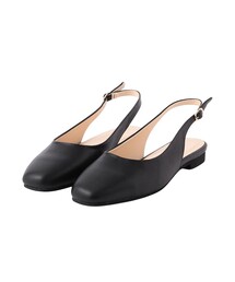 MACKINTOSH PHILOSOPHY | スリングバックスクエアパンプス(パンプス)