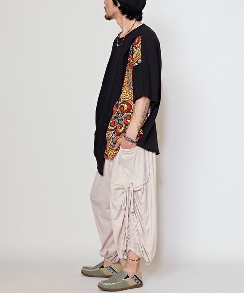 チャイハネ(チャイハネ)の「【チャイハネ】ラフィキ変形MEN'Sトップス(その他トップス・メンズ・ブラック/ホワイト/グリーン/マスタード/ブルー・FREE)」の9枚目の写真