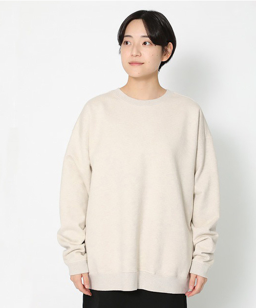 Snow Peak（スノーピーク）の「SNOWPEAK / スノーピーク Recycled Cotton MIX Pullover SW-25SU403（スウェット・メンズ・アイボリー/ブラック/ブルー系その他・MEDIUM/LARGE）」の15枚目の写真