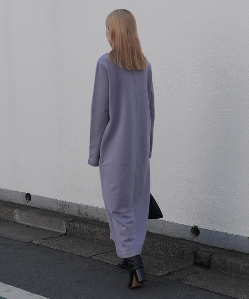 セール】SLASH NECK DRESS（ワンピース）｜MANOF（マノフ）の