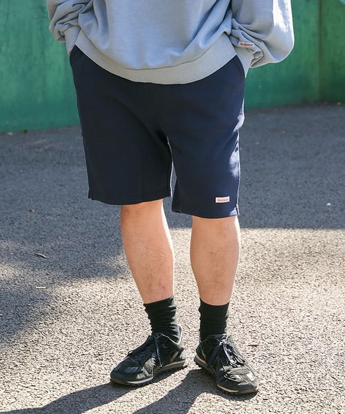 Goodwear(グッドウェア)の「【Goodwear】ウエストリブスウェットショートパンツ(その他パンツ・メンズ・ブラック/オフホワイト/グレー/チャコール/ネイビー・S/M/L/LL)」の5枚目の写真