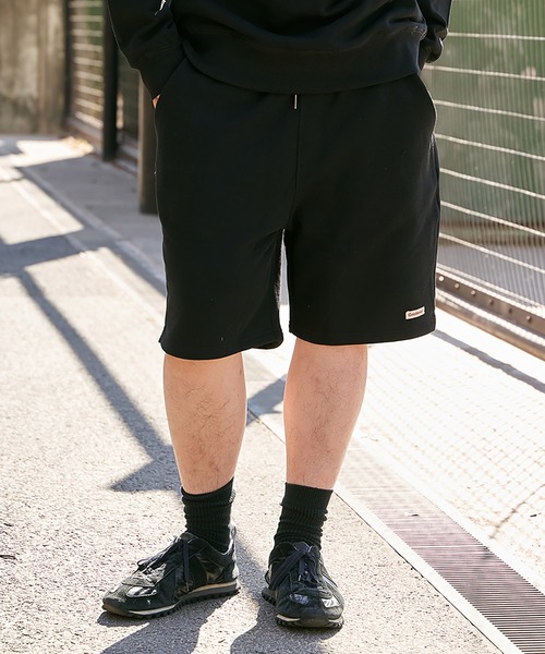 Goodwear(グッドウェア)の「【Goodwear】ウエストリブスウェットショートパンツ(その他パンツ・メンズ・ブラック/オフホワイト/グレー/チャコール/ネイビー・S/M/L/LL)」の2枚目の写真