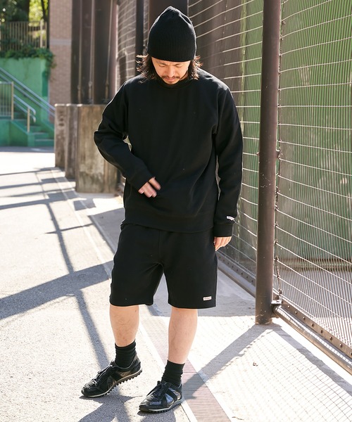 Goodwear(グッドウェア)の「【Goodwear】ウエストリブスウェットショートパンツ(その他パンツ・メンズ・ブラック/オフホワイト/グレー/チャコール/ネイビー・S/M/L/LL)」の15枚目の写真
