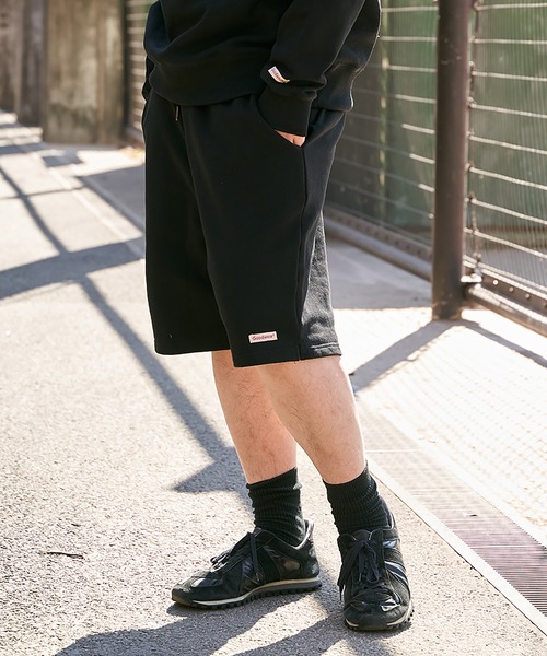 Goodwear(グッドウェア)の「【Goodwear】ウエストリブスウェットショートパンツ(その他パンツ・メンズ・ブラック/オフホワイト/グレー/チャコール/ネイビー・S/M/L/LL)」の19枚目の写真
