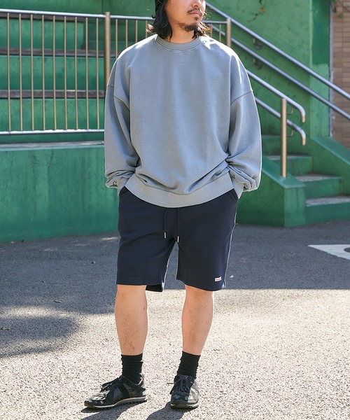 Goodwear(グッドウェア)の「【Goodwear】ウエストリブスウェットショートパンツ(その他パンツ・メンズ・ブラック/オフホワイト/グレー/チャコール/ネイビー・S/M/L/LL)」の22枚目の写真