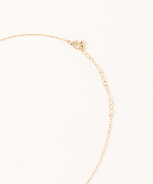 QUEENS COURT（クイーンズコート）の「リボンモチーフネックレス（ネックレス・レディース・シルバー系その他/ゴールド系その他・FREE）」の3枚目の写真