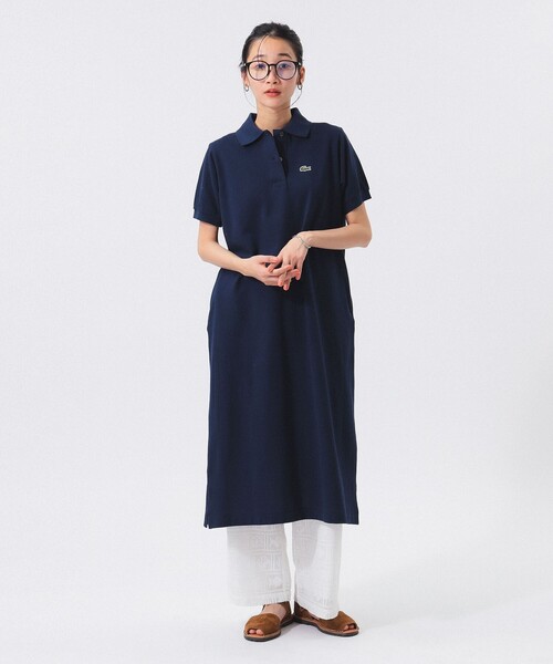 【別注】LACOSTE / ロング ピケ ドレス LACOSTE ワンピース 「別注」LACOSTE / ロング ピケ ドレス
