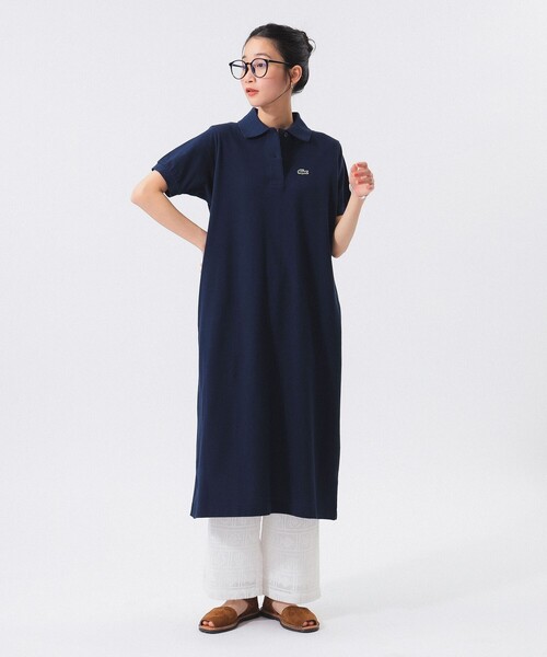 【別注】LACOSTE / ロング ピケ ドレス LACOSTE ワンピース 「別注」LACOSTE / ロング ピケ ドレス