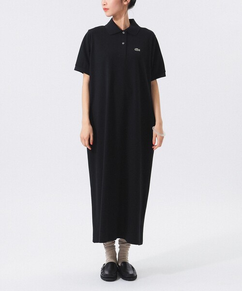 別注】LACOSTE / ロング ピケ ドレス（ワンピース）｜LACOSTE