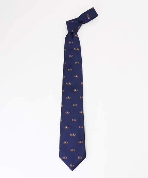 SL】シルクストライプネクタイ 8.5cm幅/グリーン×パープル