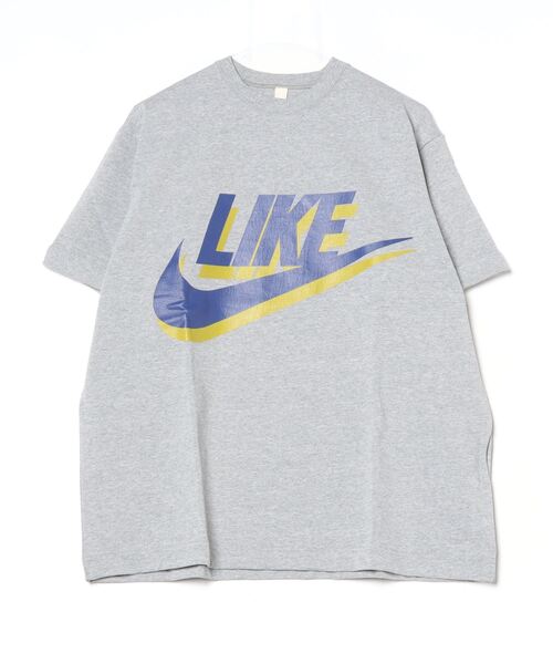 k3&co.(ケイスリーアンドコー)の「【LIKE】PRINT TEE(Tシャツ/カットソー・レディース・ネイビー/アイボリー/グレー・ONE SIZE)」の11枚目の写真