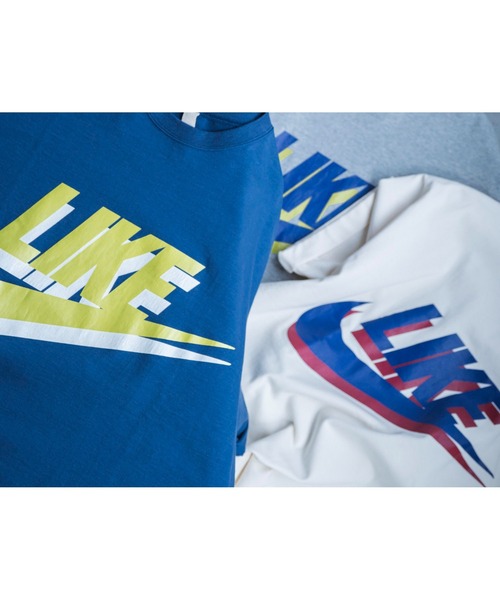 k3&co.(ケイスリーアンドコー)の「【LIKE】PRINT TEE(Tシャツ/カットソー・レディース・ネイビー/アイボリー/グレー・ONE SIZE)」の10枚目の写真
