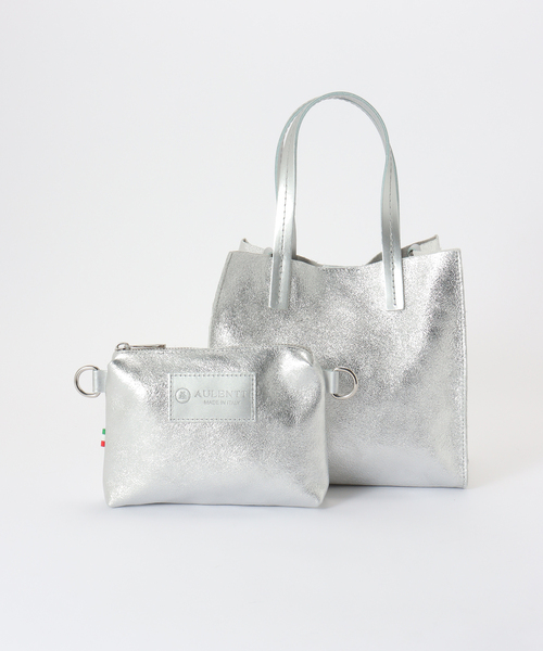 AULENTTI ホワイト トートバッグ セール】【AULENTTI/オウレンティ】 マルチWAY TOTE BAG