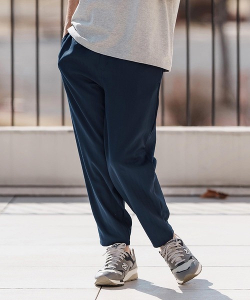 CAMBIO(カンビオ)の「mp13381-シャドーストライプカーブパンツ(その他パンツ・メンズ・ブラック/ネイビー/グリーン・S/M/L)」の9枚目の写真