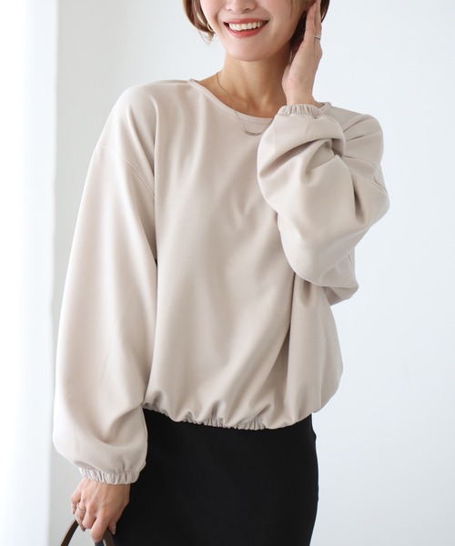 tシャツ 着るだけ整う！こんなロンTどうですか？ゆる見せトップス レディース 着るだけ整う！こんなロンTどうですか？ゆる見せトップス（T