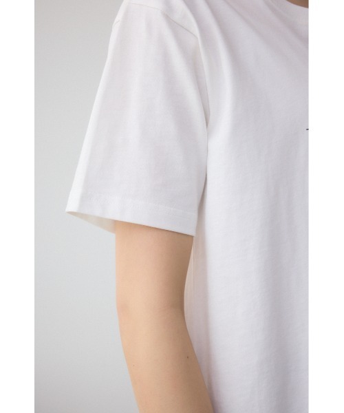 AZUL by moussy(アズールバイマウジー)の「プランツグラフィックTシャツ(Tシャツ/カットソー・レディース・ブラック/オフホワイト/杢グレー・FREE)」の19枚目の写真