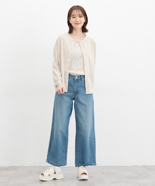 Honeys（ハニーズ）の「【ＵＶカット】総柄タンクトップ（タンクトップ・レディース・グレー系その他/ベージュ系その他/ベージュ系その他2/ホワイト系その他/グレー系その他2/ホワイト系その他2・L/LL/M/S）」の13枚目の写真