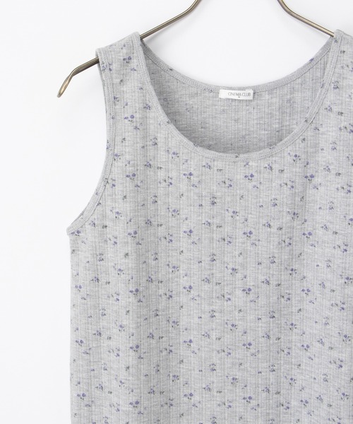 Honeys（ハニーズ）の「【ＵＶカット】総柄タンクトップ（タンクトップ・レディース・グレー系その他/ベージュ系その他/ベージュ系その他2/ホワイト系その他/グレー系その他2/ホワイト系その他2・L/LL/M/S）」の18枚目の写真