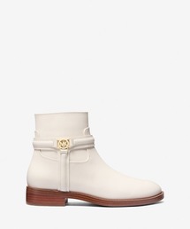 ☆MICHAEL MICHAEL KORS☆レザー アンクルブーツ ロゴプリント Michael Michael Korsレザー アンクルブーツ