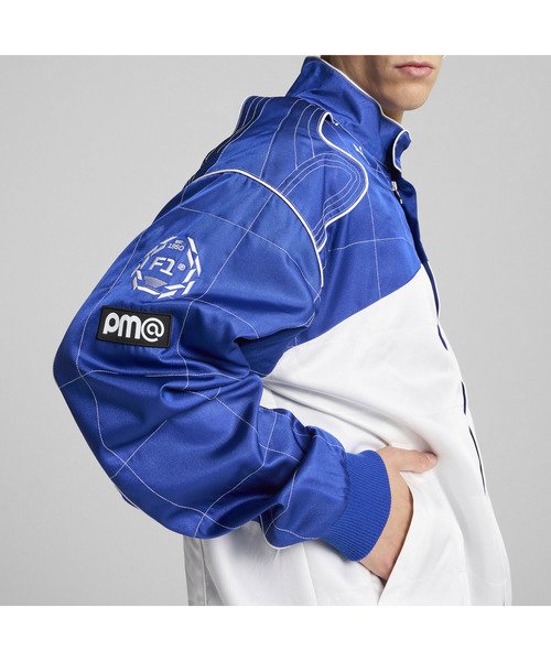 PUMA(プーマ)の「PUMA プーマ メンズ F1 レーシング ジャケット(ブルゾン・メンズ・ブラック/ブルー・LARGE/X-LARGE/X-SMALL/MEDIUM/SMALL)」の10枚目の写真