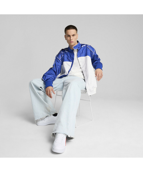 PUMA(プーマ)の「PUMA プーマ メンズ F1 レーシング ジャケット(ブルゾン・メンズ・ブラック/ブルー・LARGE/X-LARGE/X-SMALL/MEDIUM/SMALL)」の9枚目の写真