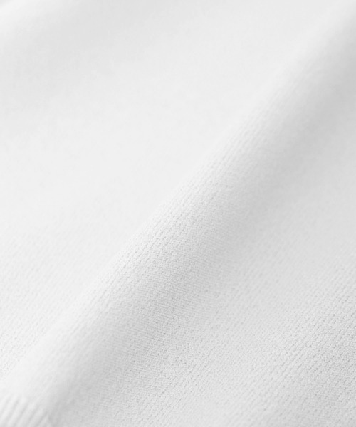 Jines（ジネス）の「ブラウス見え ラッフルスリーブボウタイニット（ニット/セーター・レディース・ブラック/ホワイト/ベージュ/ブルー/ピンク・38）」の11枚目の写真