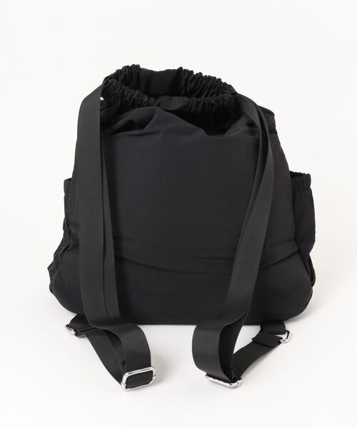 VIBGYOR（ヴィブジョー）の「urbanfemine./軽量ドーローストリングナップサック U7430（バックパック/リュック・レディース・ホワイト/ベージュ/ブルー/ブラック・FREE）」の20枚目の写真