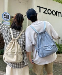 urbanfemine./軽量ドーローストリングナップサック U7430